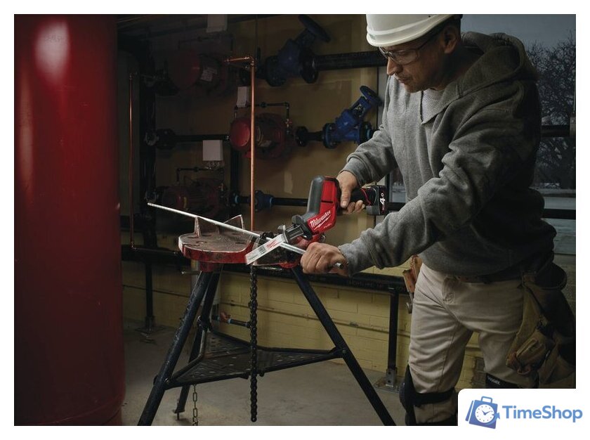 Сабельная пила Milwaukee M12 CHZ-402C FUEL 4933446950 (с 2-мя АКБ, кейс) - Изображение №7 — Интернет-магазин Time-Shop