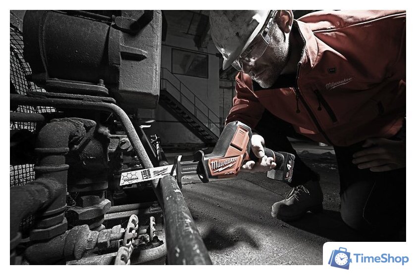 Сабельная пила Milwaukee M12 CHZ-402C FUEL 4933446950 (с 2-мя АКБ, кейс) - Изображение №8 — Интернет-магазин Time-Shop