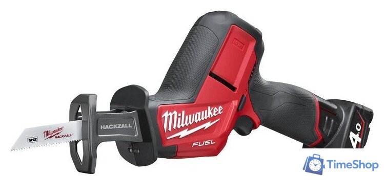 Сабельная пила Milwaukee M12 CHZ-402C FUEL 4933446950 (с 2-мя АКБ, кейс) - Изображение №2 — Интернет-магазин Time-Shop