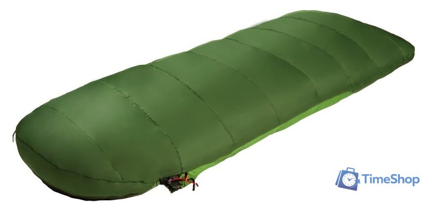 Спальный мешок AlexikA Siberia Compact Plus 200 (правая молния, зеленый) - Изображение №2 — Интернет-магазин Time-Shop