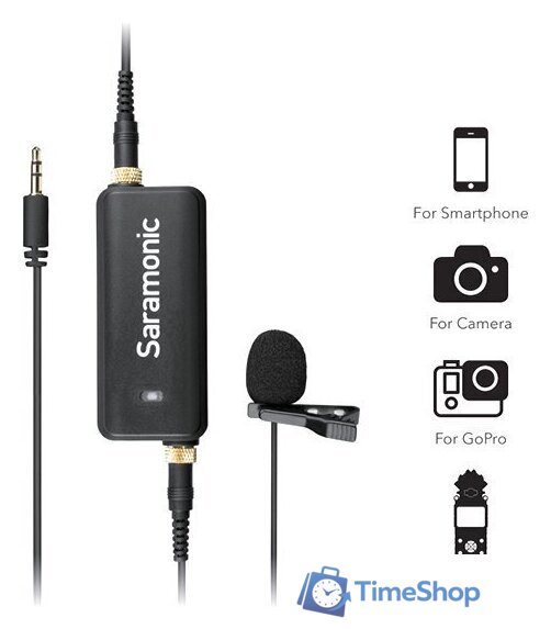 Проводной микрофон Saramonic LavMic - Изображение №1 — Интернет-магазин Time-Shop