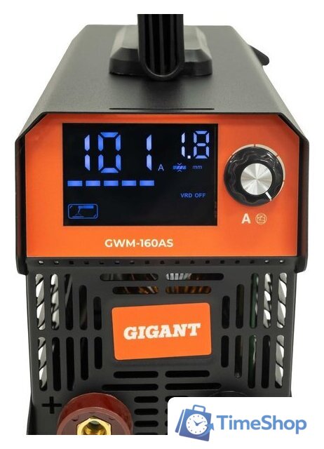 Сварочный инвертор Gigant GWM-160AS - Изображение №9 — Интернет-магазин Time-Shop