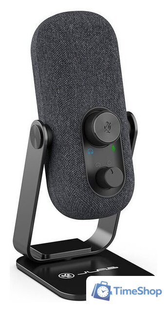 Проводной микрофон JLab GO Talk (черный) - Изображение №2 — Интернет-магазин Time-Shop