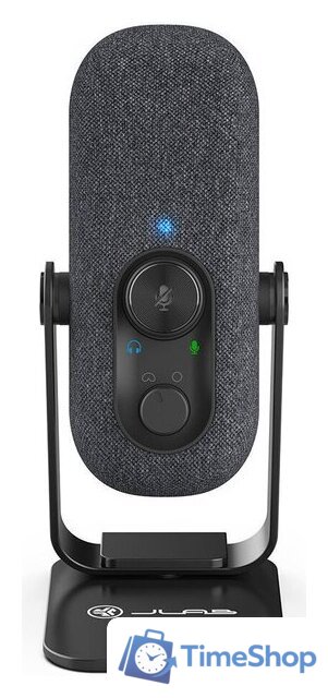 Проводной микрофон JLab GO Talk (черный) - Изображение №4 — Интернет-магазин Time-Shop