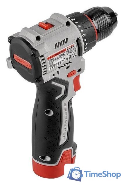 Дрель-шуруповерт Crown CT21129HMX-2 BMC (с 2-мя АКБ, кейс) - Изображение №4 — Интернет-магазин Time-Shop