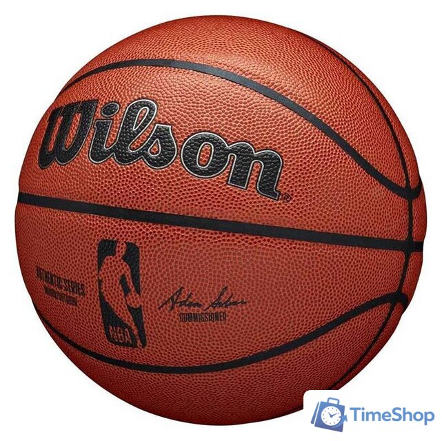 Баскетбольный мяч Wilson NBA Authentic (7 размер) - Изображение №3 — Интернет-магазин Time-Shop