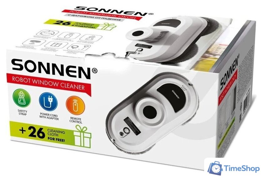 Робот для мытья окон Sonnen Tech RWC-122 UltraClear - Изображение №13 — Интернет-магазин Time-Shop