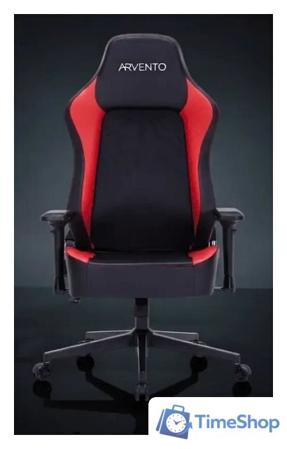 Игровое (геймерское) кресло Arvento Benefit (черный/красный) - Изображение №1 — Интернет-магазин Time-Shop