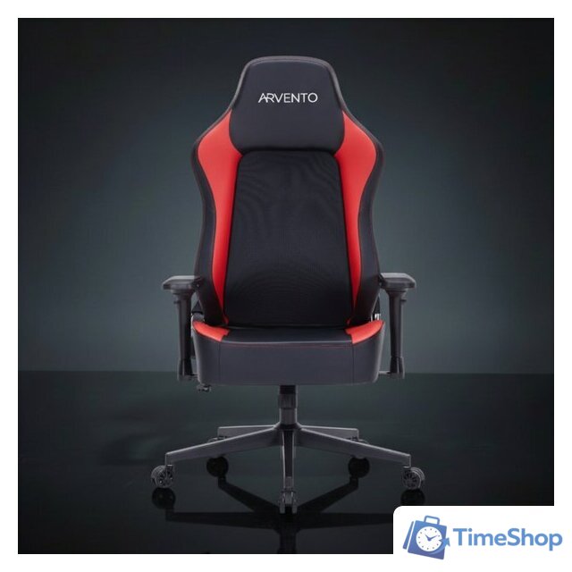 Игровое (геймерское) кресло Arvento Benefit (черный/красный) - Изображение №4 — Интернет-магазин Time-Shop