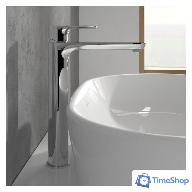 Смеситель Villeroy & Boch O.Novo Chrom TVW10410511061 - Изображение №3 — Интернет-магазин Time-Shop