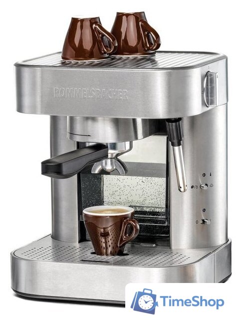 Рожковая кофеварка ROMMELSBACHER EKS 1510 - Изображение №1 — Интернет-магазин Time-Shop