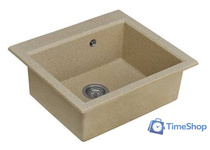 Кухонная мойка Акватон Линеа 58 (песочный) - Изображение №2 — Интернет-магазин Time-Shop