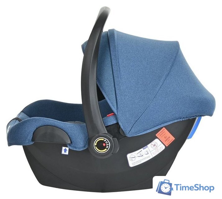 Детское автокресло Pituso Santiso R201 (джинс/светло-серый) - Изображение №4 — Интернет-магазин Time-Shop