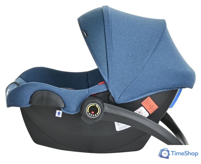 Детское автокресло Pituso Santiso R201 (джинс/светло-серый) - Изображение №7 — Интернет-магазин Time-Shop