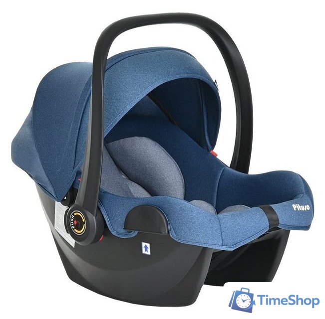 Детское автокресло Pituso Santiso R201 (джинс/светло-серый) - Изображение №1 — Интернет-магазин Time-Shop