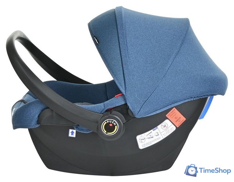 Детское автокресло Pituso Santiso R201 (джинс/светло-серый) - Изображение №5 — Интернет-магазин Time-Shop