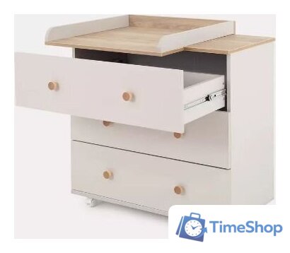 Детский комод Rant Elsa 121 (Crystal Beige, 80см) - Изображение №2 — Интернет-магазин Time-Shop