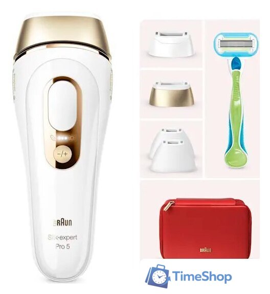 Фотоэпилятор Braun Silk-expert Pro 5 PL5382 - Изображение №1 — Интернет-магазин Time-Shop