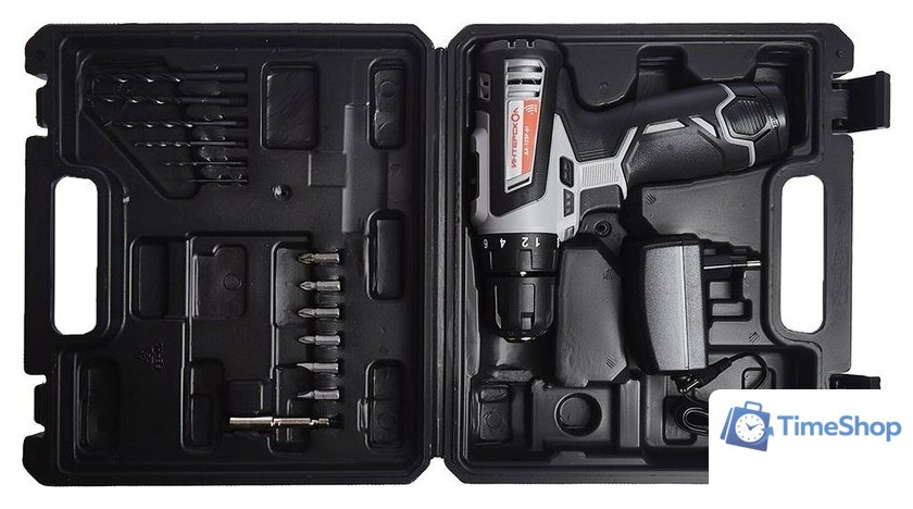 Дрель-шуруповерт Интерскол ДА-12ЭР-01 (с 1-им АКБ, кейс) - Изображение №4 — Интернет-магазин Time-Shop
