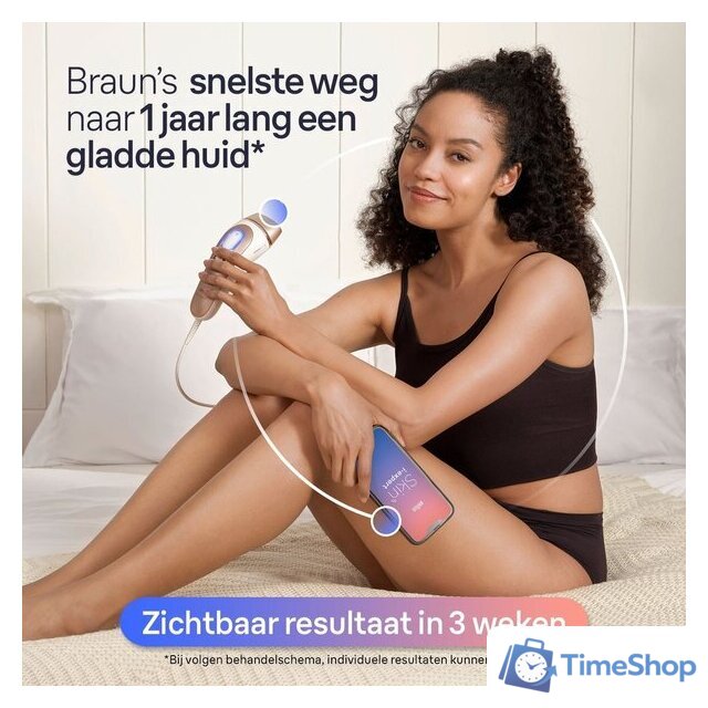 Фотоэпилятор Braun Skin i-expert Smart IPL PL7253 - Изображение №3 — Интернет-магазин Time-Shop