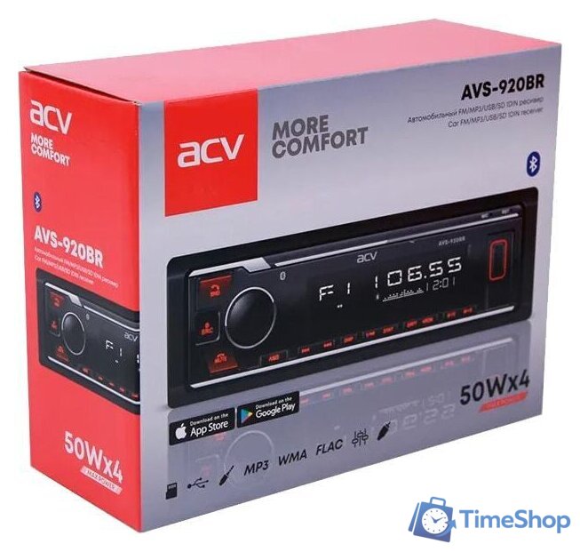 USB-магнитола ACV AVS-920BR - Изображение №3 — Интернет-магазин Time-Shop