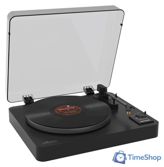 Виниловый проигрыватель Alive Audio Magna Black - Изображение №1 — Интернет-магазин Time-Shop