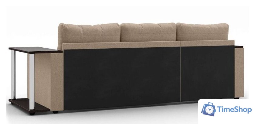 Диван Mio Tesoro Атланта 110 (Savana Camel/Ecostile Chocolate) - Изображение №4 — Интернет-магазин Time-Shop