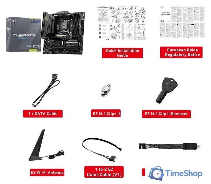 Материнская плата MSI MAG B860M Mortar WiFi - Изображение №7 — Интернет-магазин Time-Shop