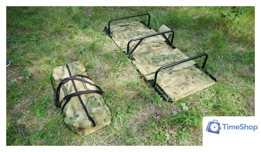 Раскладушка Сибтермо Ночь 190x70см 01010117 - Изображение №3 — Интернет-магазин Time-Shop