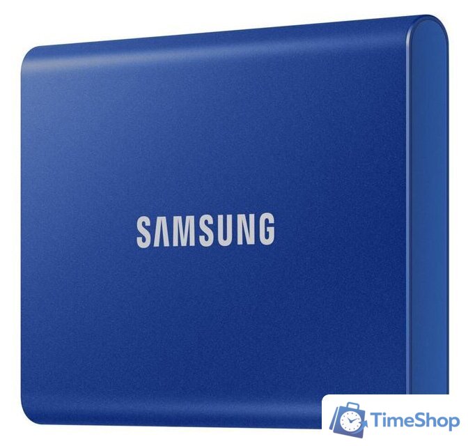 Внешний накопитель Samsung T7 2TB (синий) - Изображение №3 — Интернет-магазин Time-Shop