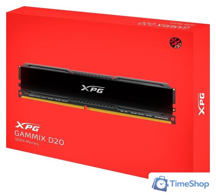 Оперативная память ADATA XPG GAMMIX D20 2x16GB DDR4 PC4-25600 AX4U320016G16A-DCBK20 - Изображение №6 — Интернет-магазин Time-Shop