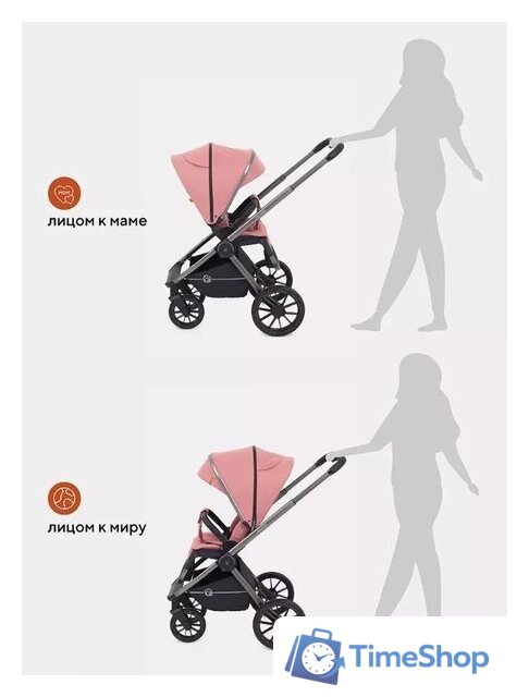 Универсальная коляска Rant Falcon RA097 (2 в 1, розовый) - Изображение №28 — Интернет-магазин Time-Shop