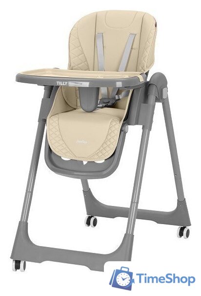 Высокий стульчик Baby Tilly Junior T-671 (бежевый) - Изображение №1 — Интернет-магазин Time-Shop