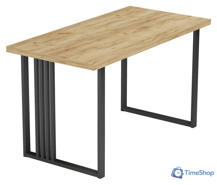 Кухонный стол Mio Tesoro Laim 36 120x66 (дуб крафт золотой/черный) - Изображение №1 — Интернет-магазин Time-Shop