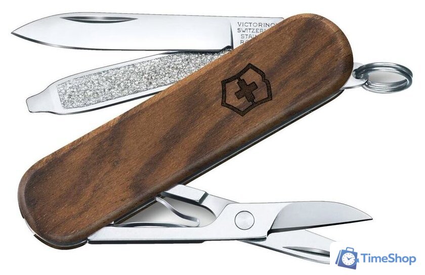 Мультитул Victorinox Classic SD Wood 0.6221.63 - Изображение №1 — Интернет-магазин Time-Shop