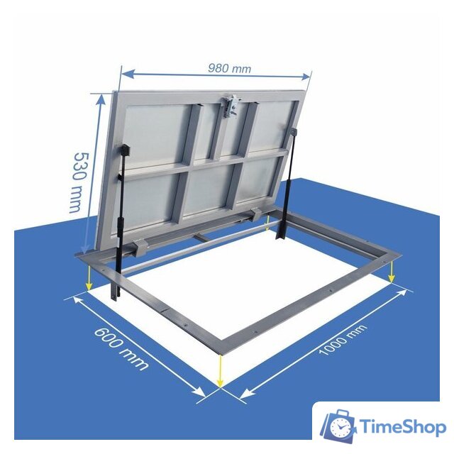 Люк Lukoff Гарант Люкс (60x100 см) - Изображение №2 — Интернет-магазин Time-Shop