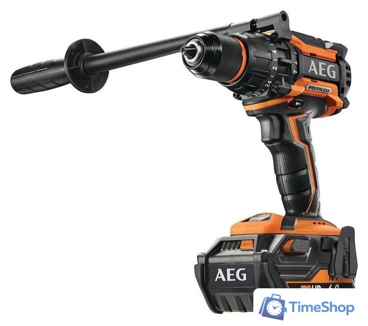 Ударная дрель-шуруповерт AEG Powertools BSB 18BL LI-602C 4935464100 (с 2-мя АКБ 6 Ач, кейс) - Изображение №2 — Интернет-магазин Time-Shop