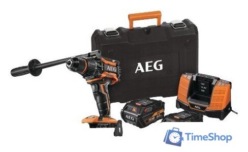 Ударная дрель-шуруповерт AEG Powertools BSB 18BL LI-602C 4935464100 (с 2-мя АКБ 6 Ач, кейс) - Изображение №1 — Интернет-магазин Time-Shop