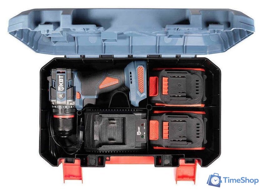 Дрель-шуруповерт КВТ Профи DB-20-13 (с 2-мя АКБ, кейс) - Изображение №6 — Интернет-магазин Time-Shop
