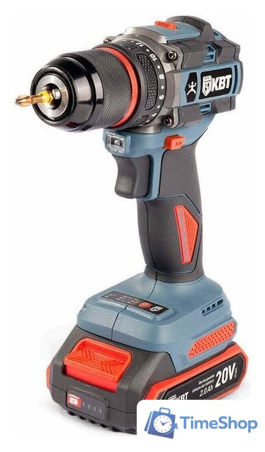 Дрель-шуруповерт КВТ Профи DB-20-13 (с 2-мя АКБ, кейс) - Изображение №1 — Интернет-магазин Time-Shop