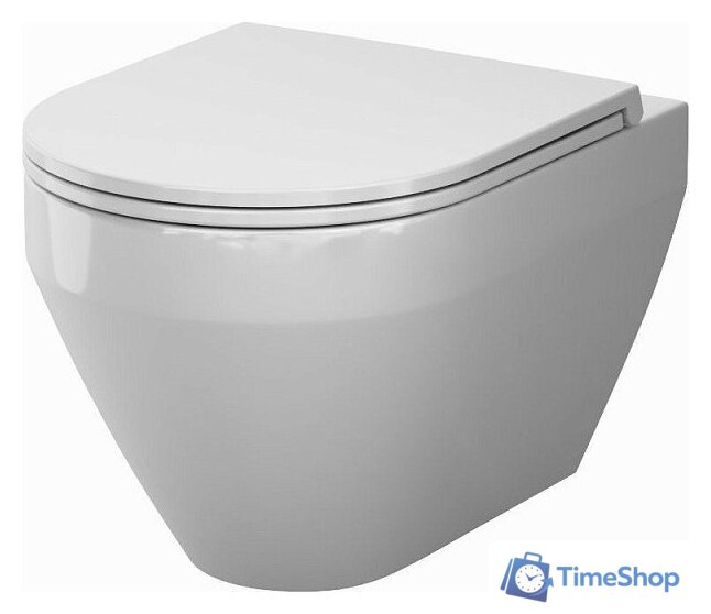 Унитаз подвесной AM.PM Spirit V2.0 Aquaspin C701900SC (с сиденьем) - Изображение №1 — Интернет-магазин Time-Shop