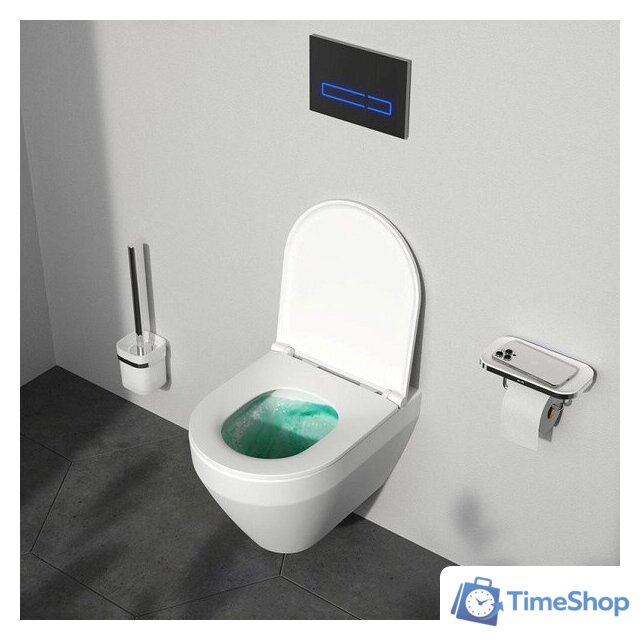 Унитаз подвесной AM.PM Spirit V2.0 Aquaspin C701900SC (с сиденьем) - Изображение №10 — Интернет-магазин Time-Shop