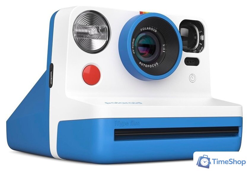 Фотоаппарат Polaroid Now Instant Camera Generation 2 (синий/белый) - Изображение №2 — Интернет-магазин Time-Shop