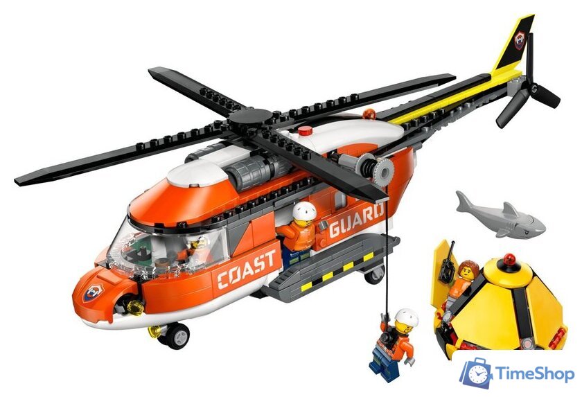 Конструктор LEGO City 60503 Вертолёт береговой охраны - Изображение №2 — Интернет-магазин Time-Shop