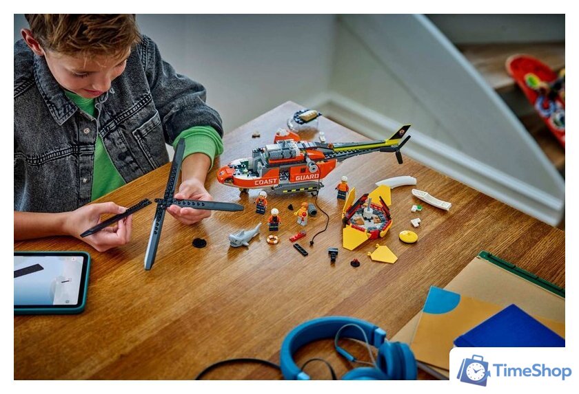 Конструктор LEGO City 60503 Вертолёт береговой охраны - Изображение №11 — Интернет-магазин Time-Shop