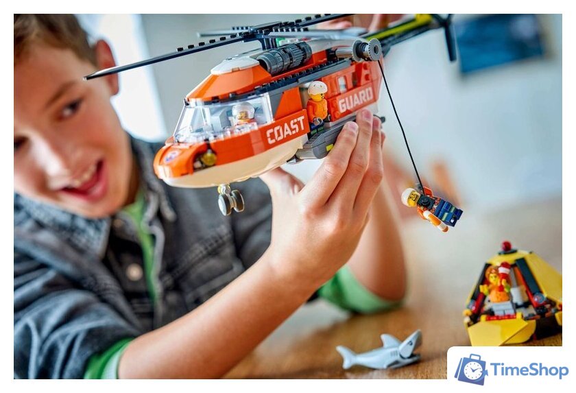 Конструктор LEGO City 60503 Вертолёт береговой охраны - Изображение №9 — Интернет-магазин Time-Shop