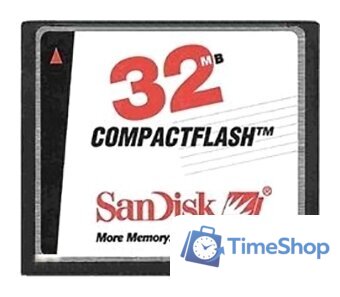 Карта памяти SanDisk CompactFlash MEM1800-32CF= 32MB - Изображение №1 — Интернет-магазин Time-Shop