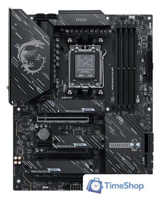 Материнская плата MSI X870E Gaming Plus WiFi - Изображение №1 — Интернет-магазин Time-Shop
