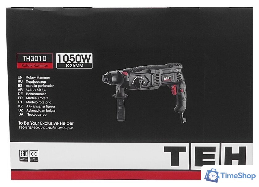 Перфоратор TEH TH3010 (кейс) - Изображение №10 — Интернет-магазин Time-Shop