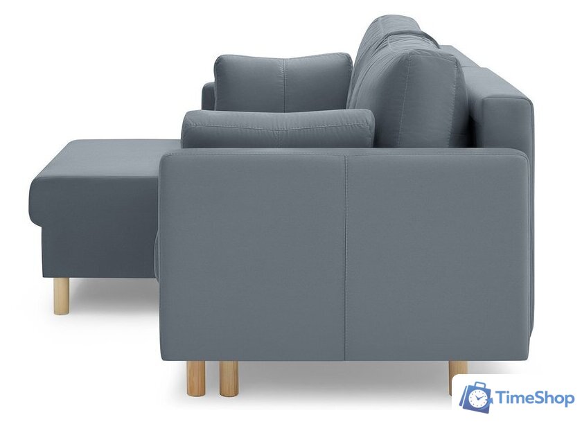 Угловой диван Mio Tesoro Дублин 497 (серый 968) - Изображение №3 — Интернет-магазин Time-Shop